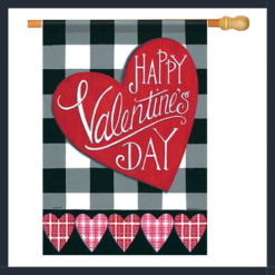 Valentine's Day House Banner Flags