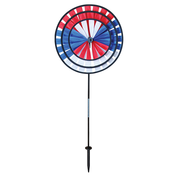 Patriot Triple Wheel Garden Spinner Klig's Kites